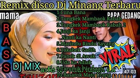 DJ Slow Disco Minang Terbaru 2025 Fauzana Full Album Viral Full Bass