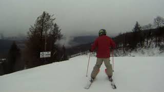 First time on Razors Edge at Blue Mountain