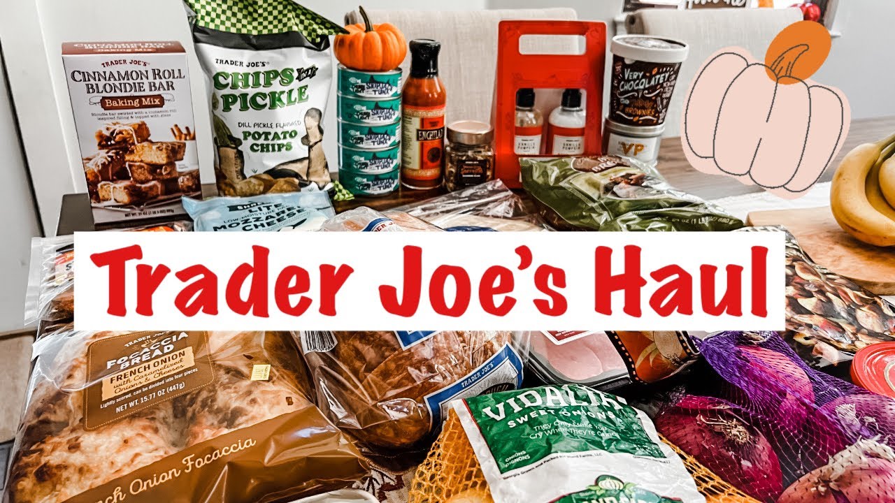 NEW Trader Joe’s Haul for September 2022 🍁 YouTube