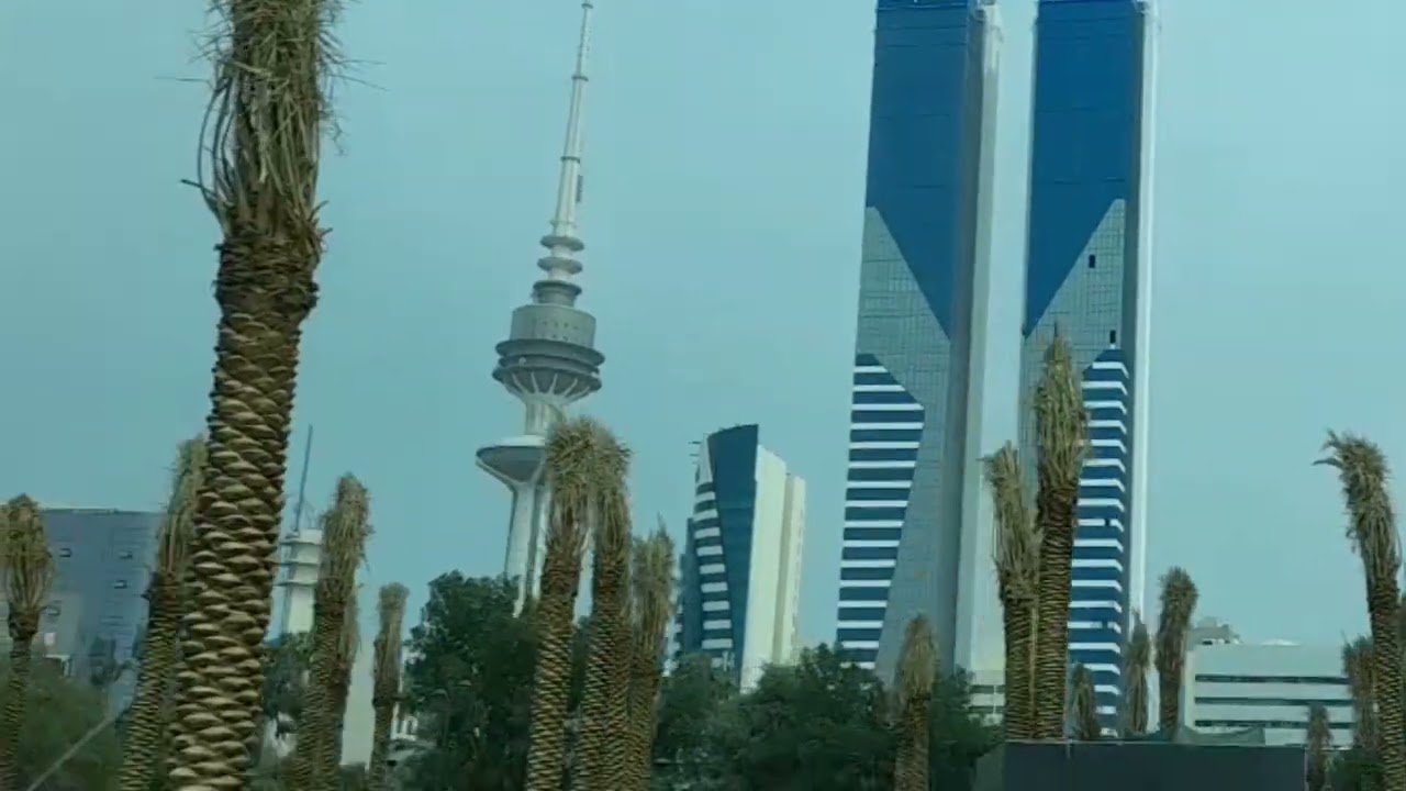 A GLIMPSE OF KUWAIT LIBERATION TOWER