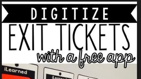 How to use PADLET as EXIT Tickets in the class