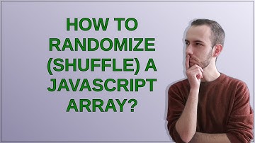 How to randomize (shuffle) a JavaScript array?