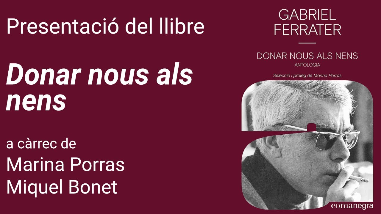 Donar nous als nens, a càrrec de Marina Porras i Miquel Bonet