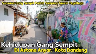 Kehidupan Di Gang Sempit di Astana Anyar, Kota Bandung, Jawa Barat
