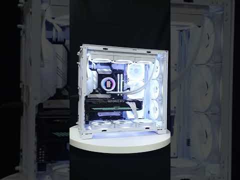 MASSIVE 13 FANS + FRONT <strong>MESH</strong> AIR FLOW [ O11D EVO White ]