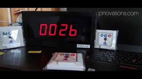 Wireless Office Call Bell System by SEWACall™