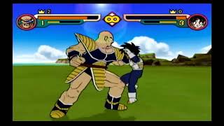 Dragon Ball Z Budokai 2 Original PS2 Version Nappa Vs Teen Gohan