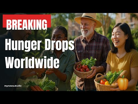 UN Reports Global Hunger Falls Millions Gain Food Security