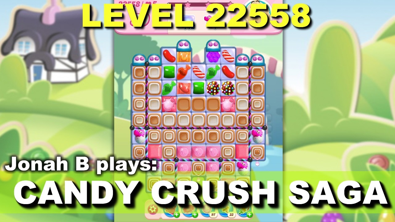 Candy Crush Saga Level 22558 - YouTube