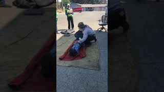 CERT- Community Emergency Response Team training with Bolinas Fd