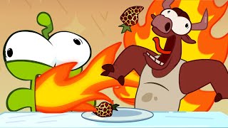 매운 고추 대회 | Hot Competition | 옴놈 | Om nom | 어린이 만화 | 문복키즈 | Moonbug Kids 인기만화