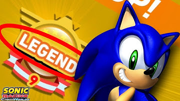 Ascending to LEGEND RANK in Sonic Racing CrossWorlds...