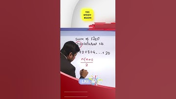 #shorts  Finding Sum of First 20 Natural Numbers | Fire Trick 🔥🔥🔥| Maths Shorts |