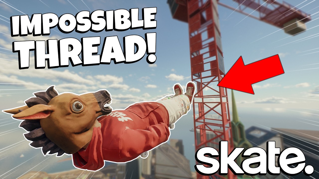 This IMPOSSIBLE Skate. Challenge DROVE ME INSANE!! - YouTube