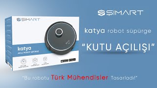 Şımart Teknoloji | Katya Akıllı Robot Süpürge Kutu Açılışı-Bu Robotu Türk  Mühendisler Tasarladı🇹🇷 - YouTube