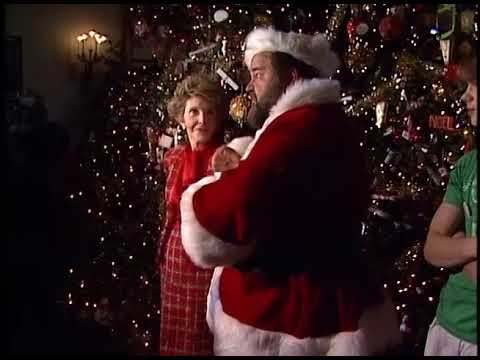 Nancy Reagan Christmas Tour Of The White House Decorations On December 14 1987 Youtube