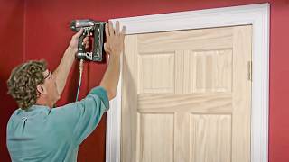 How to Trim a Door How to Trim a Door