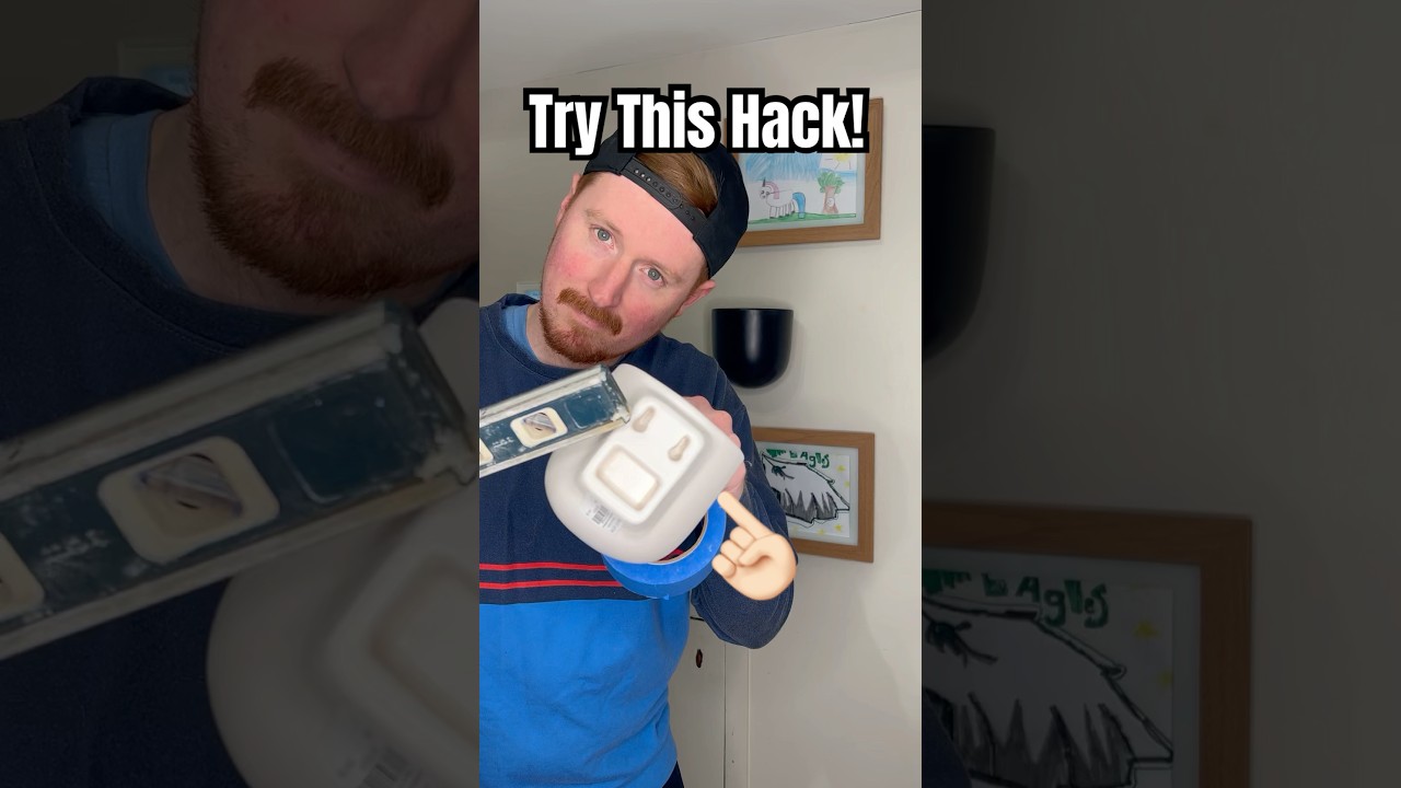 Best Hack For Hanging Anything On Your Wall! 
