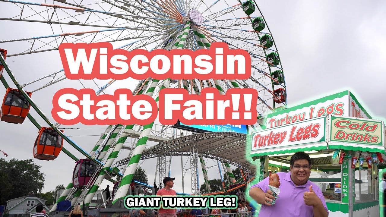 VLOG - Exploring the Wisconsin State Fair 2019 - YouTube