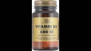 Solgar, ナチュラルビタミンD3 (コレカルシフェロール)、 1000 IU、 250ソフトジェル