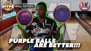 Hammer Purple Solid Reactive bowling ball