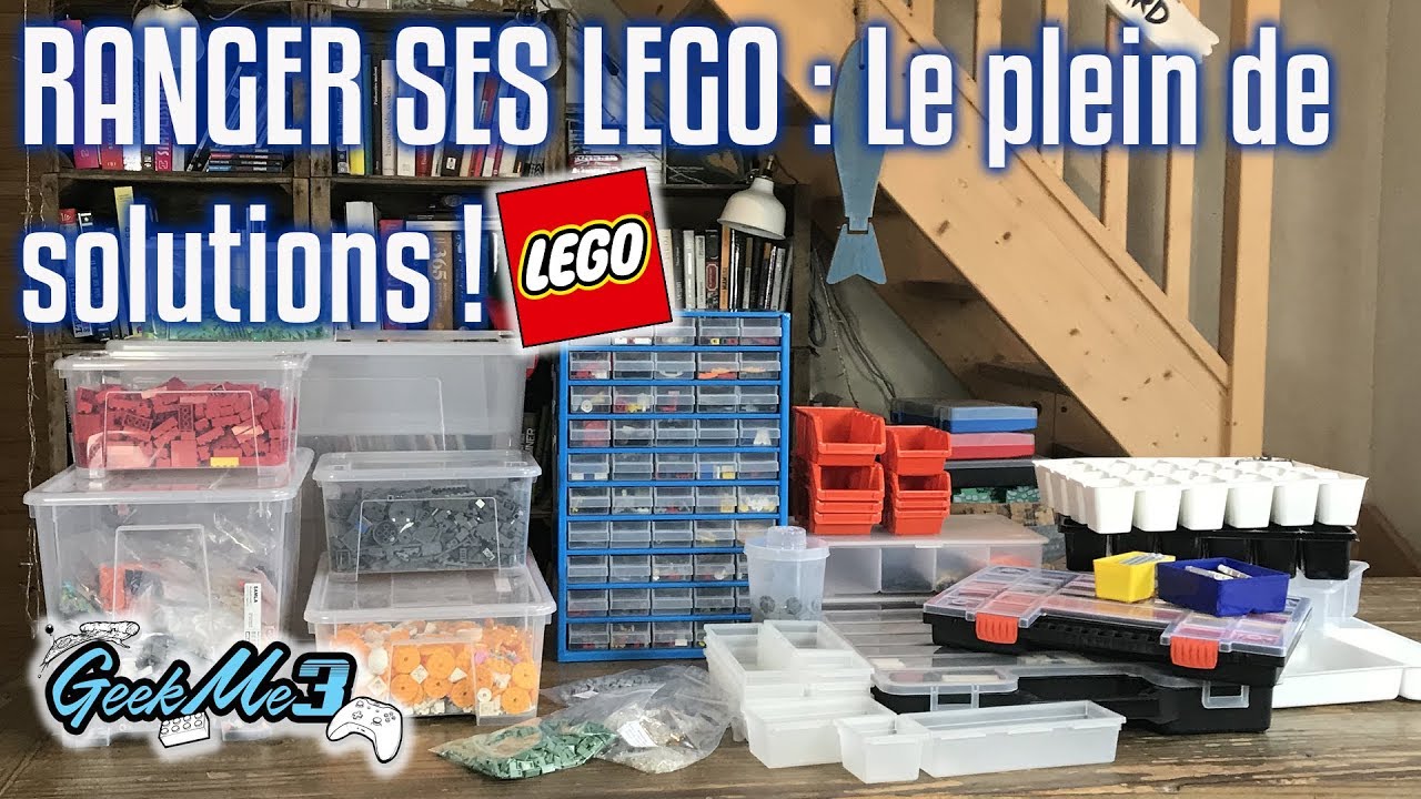TUTO LEGO] COMMENT RANGER SES LEGO #2 - LES SOLUTIONS 
