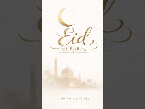 Eid Mubarak!