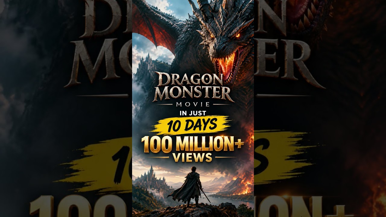 Dragon Monster Movie Crosses 100 Million Views in Just 10 Days! 🐉