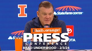 Illini MBB Coach Brad Underwood Press Conference 24
