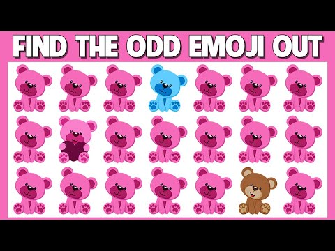 HOW GOOD ARE YOUR EYES #241 l Find The Odd Emoji Out l Emoji Puzzle Quiz