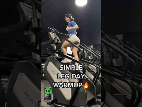 Her Warm-Up Was