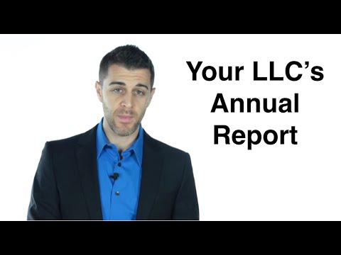 Video: How To Submit Reports For LLC