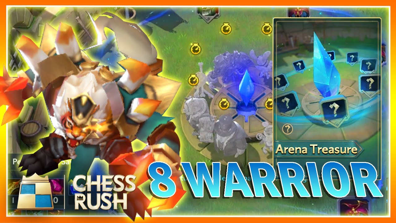 ARENA TREASURE 8 WARRIOR-chess rush indonesia