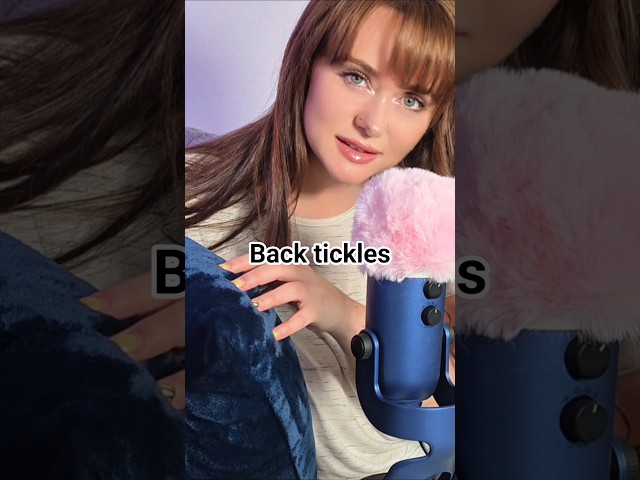 Let me tickle your back and whisper you to sleep 😴 #asmr #whispering #comfort