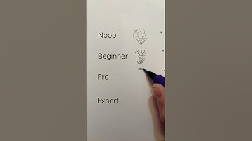 Noob vs. Beginner vs. Pro vs. Expert Artist! 🌹 | #art #youtubeshorts #drawing