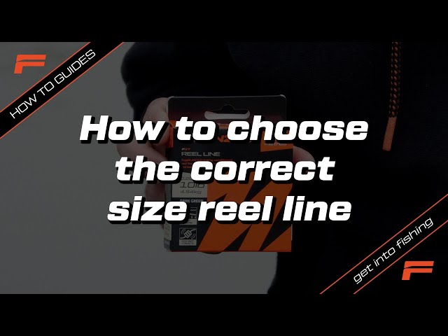 How to choose the correct size reel line, Fishing Basics