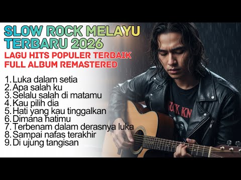 SLOW ROCK MELAYU TERBARU 2025 / Paling Sedih Menyayat Hati / Lagu Pop Minang / Slow Melayu🎶