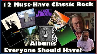 My Top 12 Classic Rock Desert Island Albums! #thebeatles #ledzeppelin #pinkfloyd