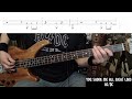 You Shook Me All Night Long by AC/DC - Bass Cover with Tabs Play-Along