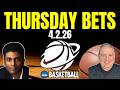 Thursday NCAA Basketball Picks - 4/2/26 l Craig Trapp & Indian Cowboy NIT Picks & NCAAB Predictions