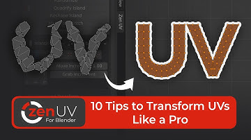 Zen UV for Blender - 10 Tips to Transform UVs like a Pro