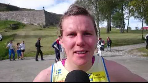 Sweden wins WCup Sprint Relay: Interview with Hele...