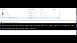 Competition Submission System #1, grabbing files working