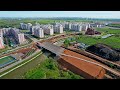 Обзор строительства набережной с мостом через реку Подстепновка в Южном городе