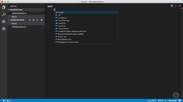 08 05 Demo Creating an App with Namespaces