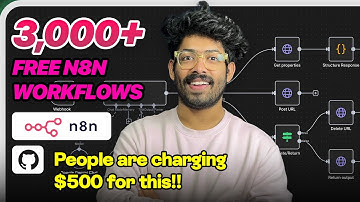 I Scraped Every N8N Template For You (FREE Database With 3000+ Workflows)