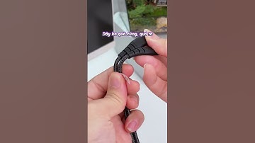 Dây cáp C to Lightning dài 2m bọc dù - Sạc max công suất 27W cho iPhone!!!