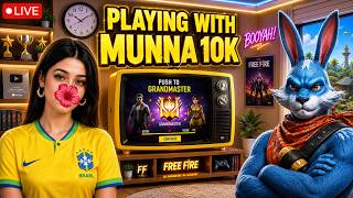 New Grandmaster Top 1 Push V Badge Lobby ❤ Free Fire LIVE! #ff #freefire