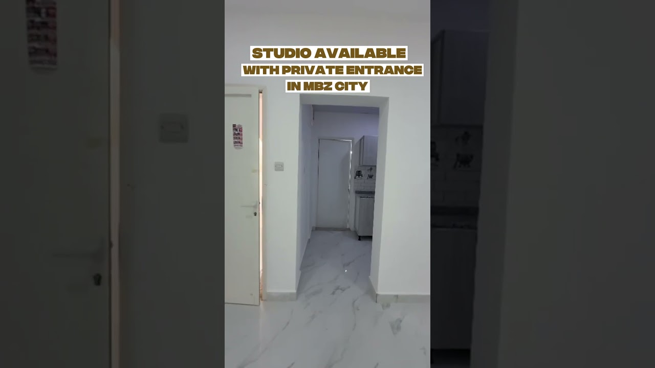 Studio with Private Entrance in MBZ City | AED 31K | Family-Only 