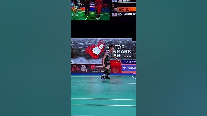 Lee Zii Jia 🇲🇾 winning the match with style! 🤩💪 #BWFWorldTour #DenmarkOpen2023 #shorts #badminton